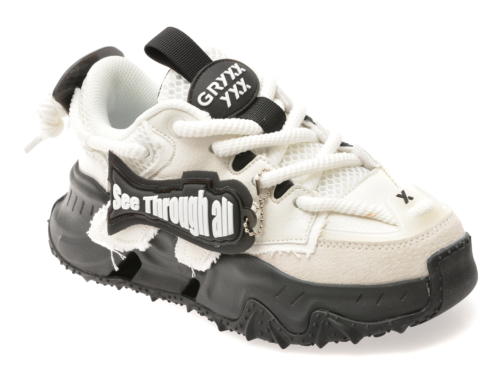 Pantofi Sport GRYXX Alb-Negru Confort și Stil