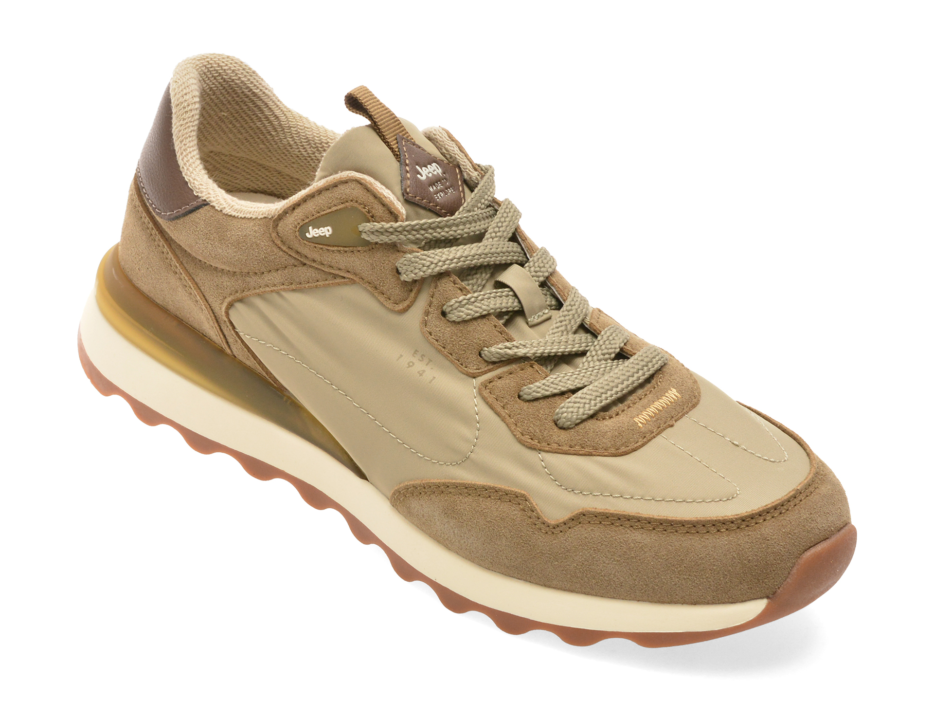 Pantofi Sport Jeep Kaki 61020 - Confort și Stil
