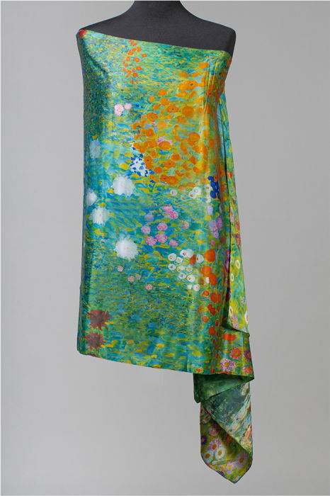 Esarfă Mătase Monet - Shopika | Design Artistic