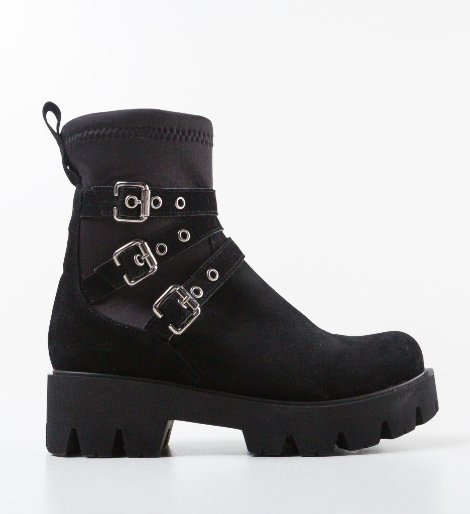 Ghete Merion Negre - Eleganță și Confort - imagine 4