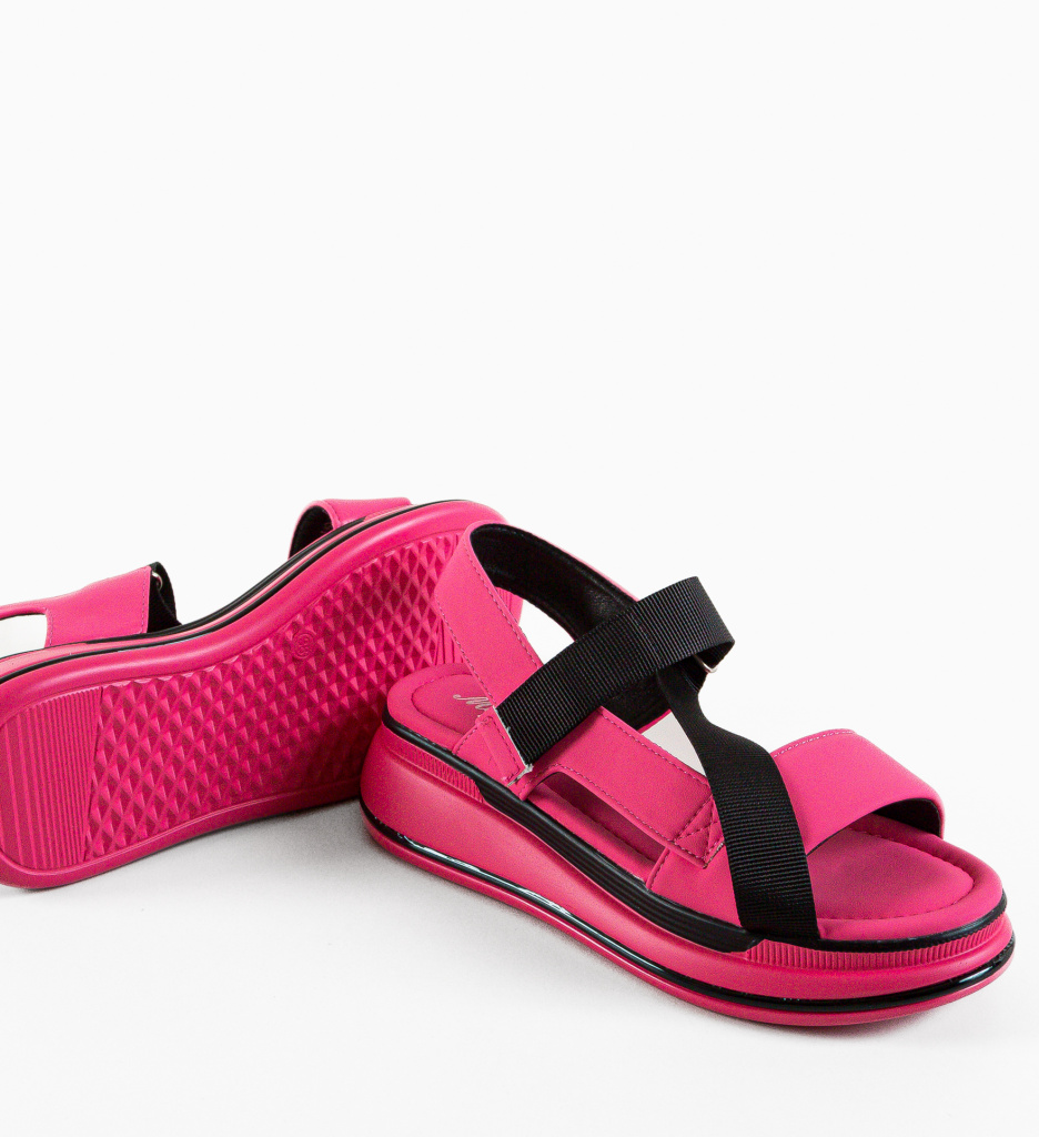 Platforme Corfu Fuchsia - Eleganță și Confort - imagine 7