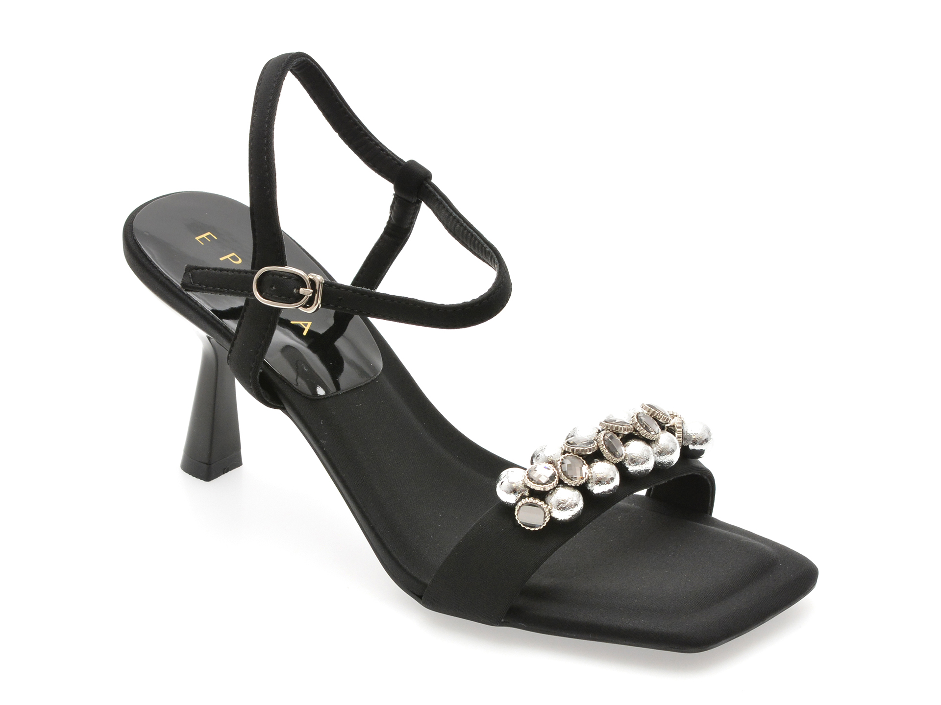 Sandale EPICA 2372 Negre | Eleganță Asigurată
