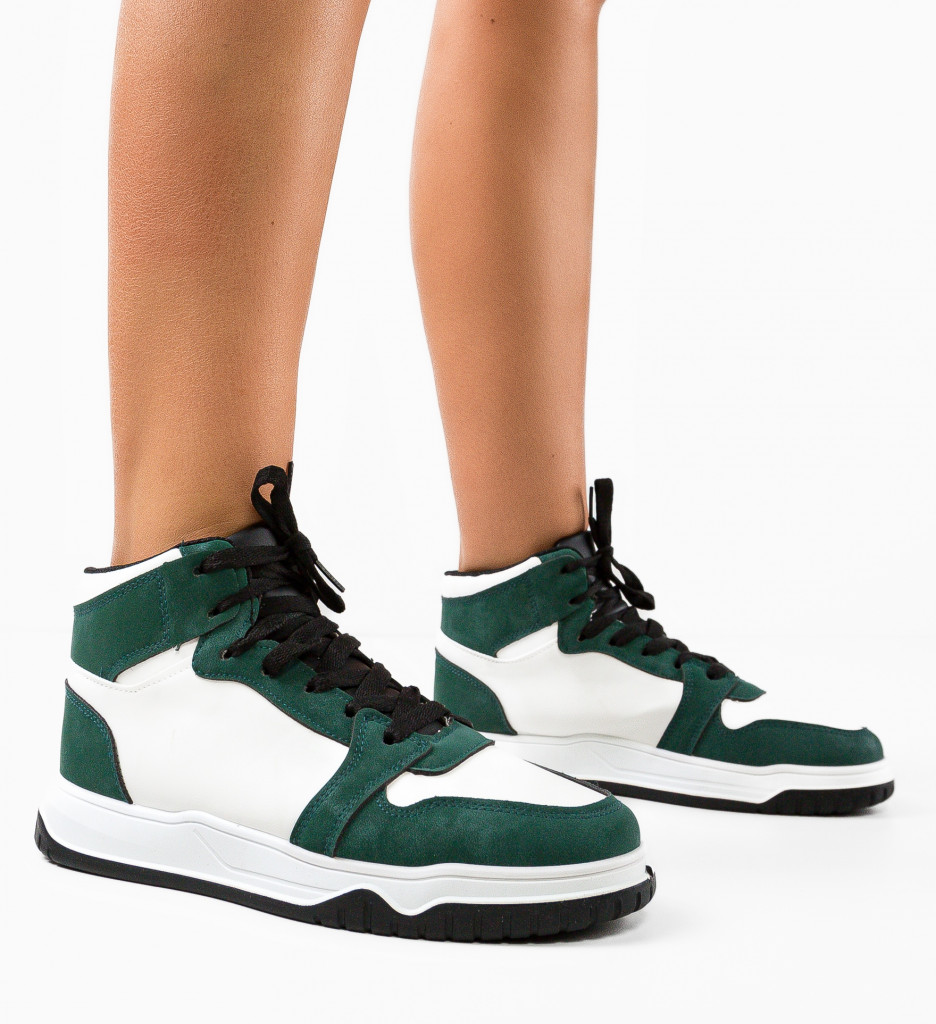 Pantofi Sport Abbey Verzi - Confort și Stil - imagine 3