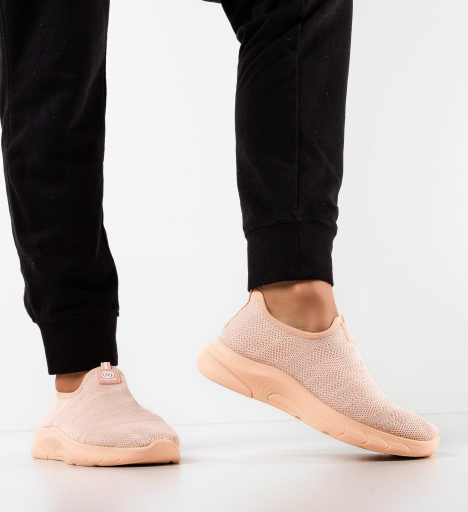 Sneakers Dama Teaha Roz - Confort Sport - imagine 2