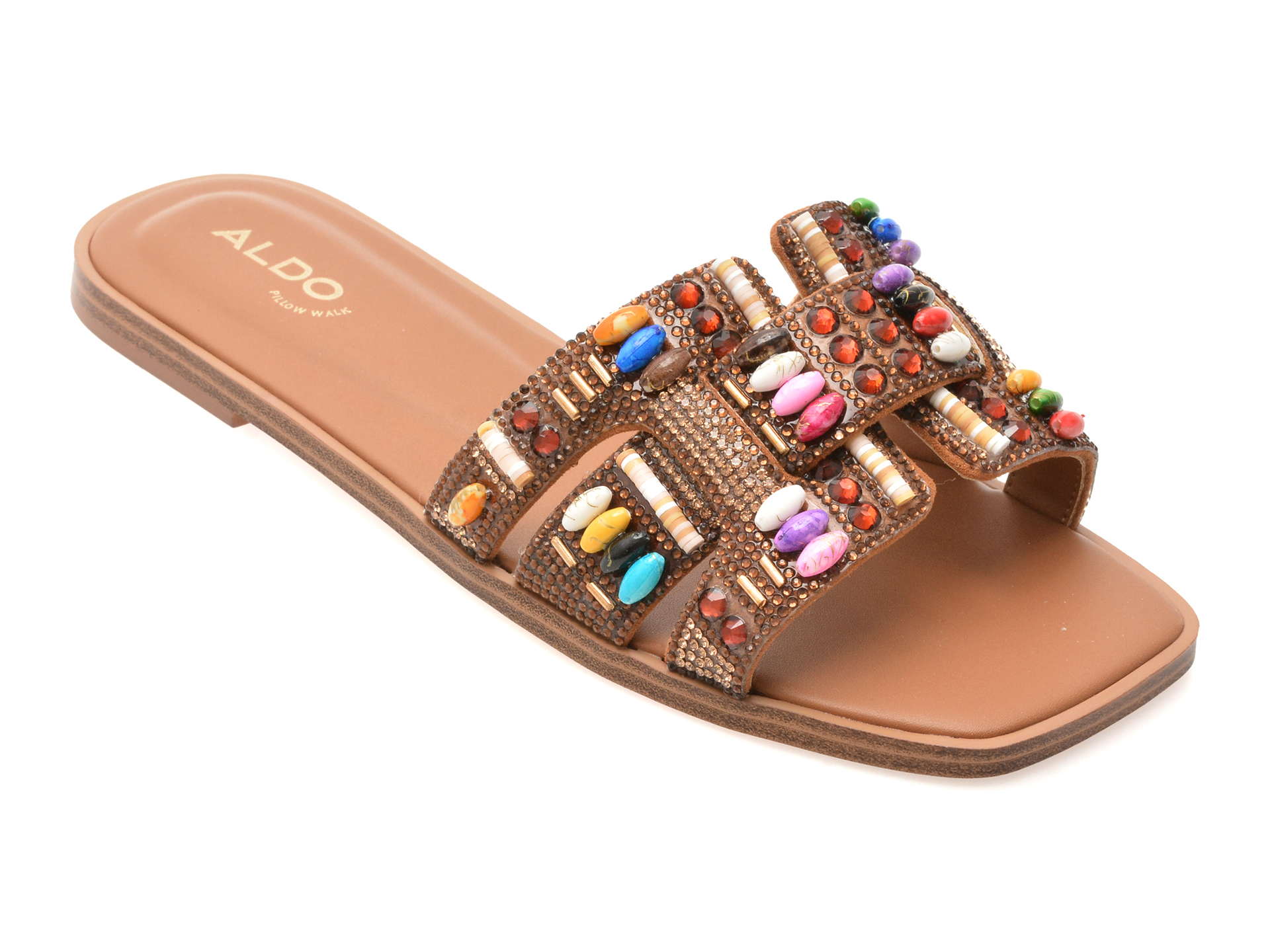 Papuci ALDO ELENY 241 Maro - Confort Premium