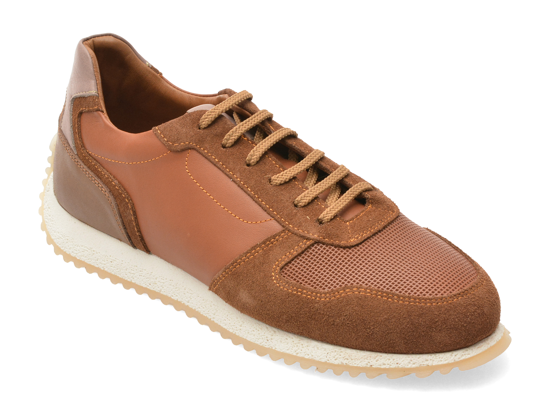 Pantofi OTTER G200 Maro Piele Naturală