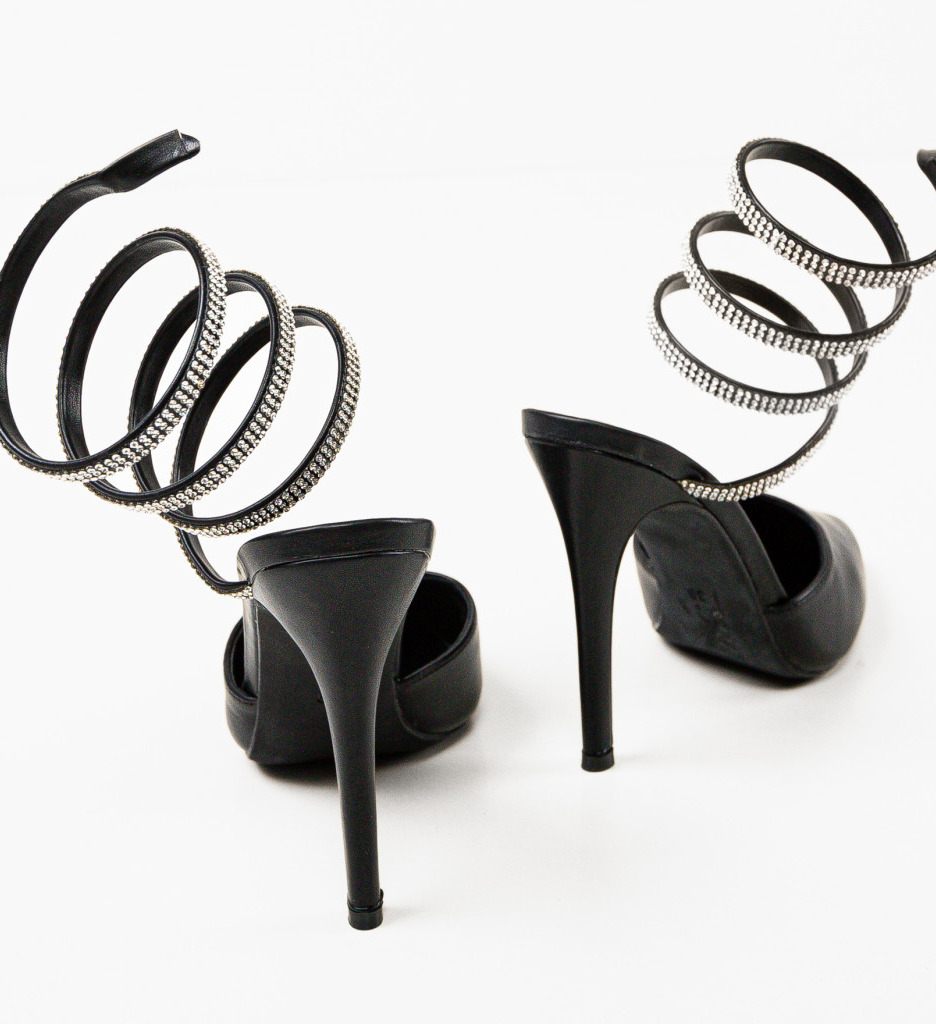 Pantofi Dama Folami Negri - Eleganță și Stil - imagine 6