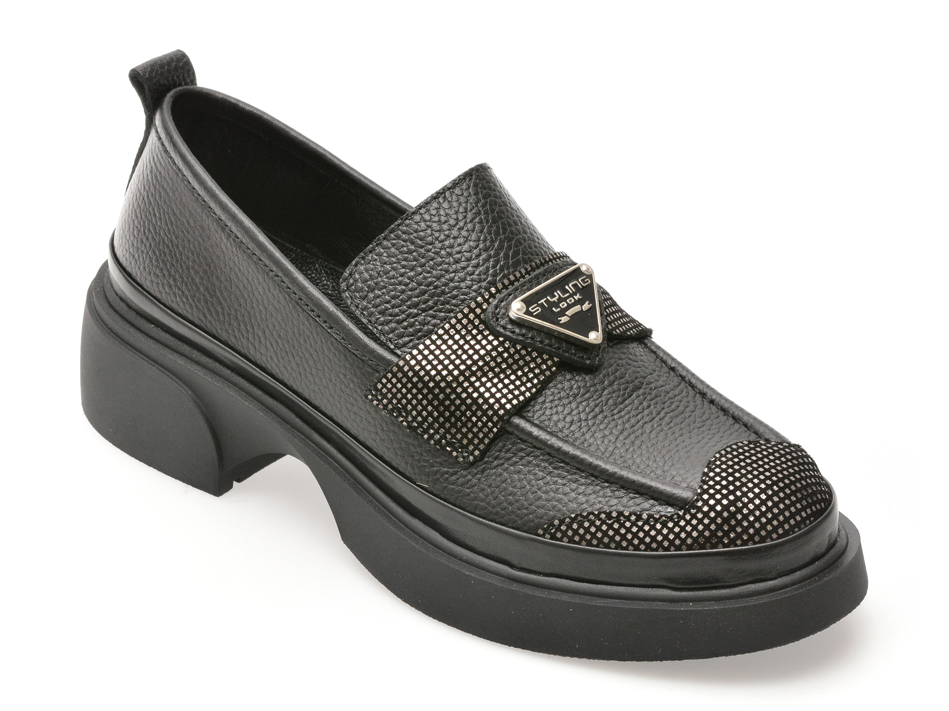 Mocasini GRYXX Negri Piele Naturală