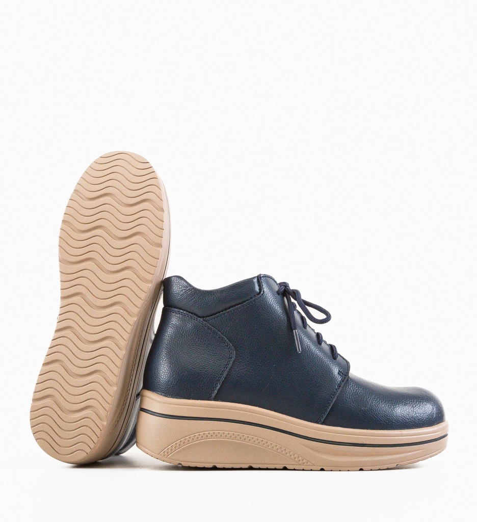 Pantofi Casual Palerma Bleumarin - Confort și Stil - imagine 7