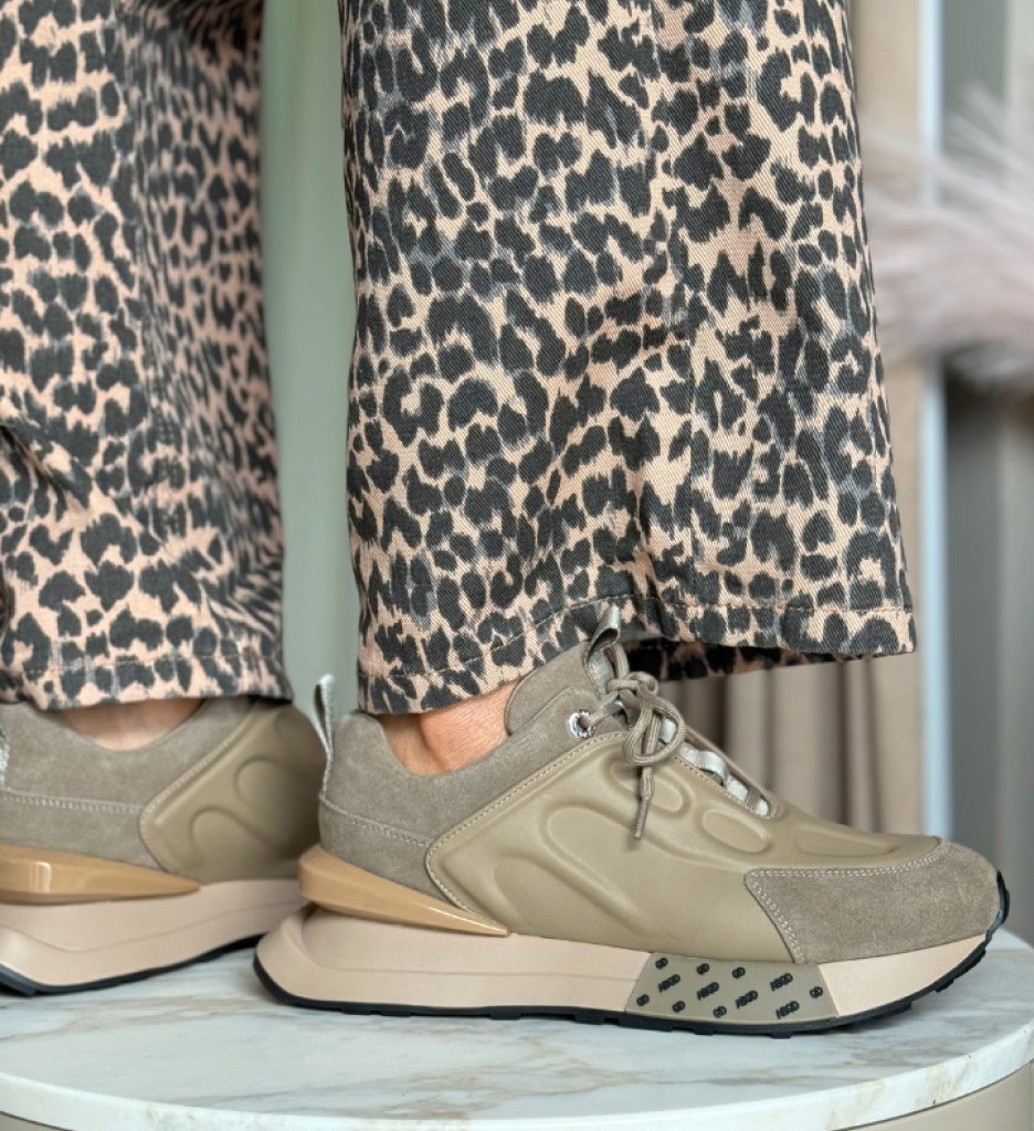 Sneakers Dama Kajmer Khaki - Confort și Stil - imagine 2