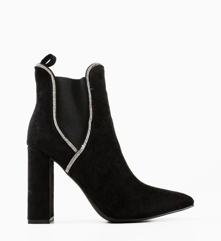 Botine Dama Mckay Negre 2 - Eleganță și Stil - imagine 4