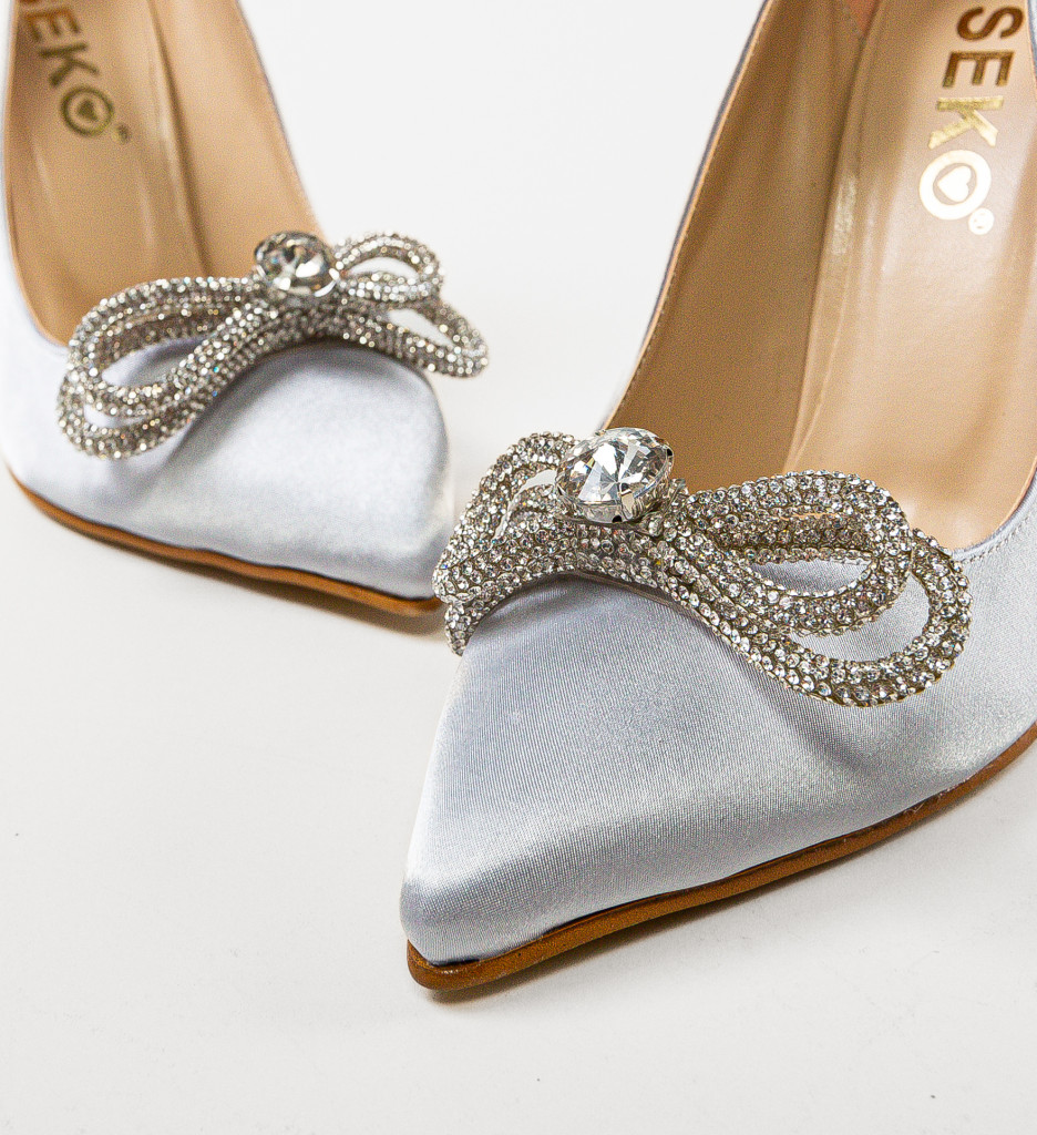 Pantofi cu Toc Sygyra Gri - Eleganță și Stil - imagine 6
