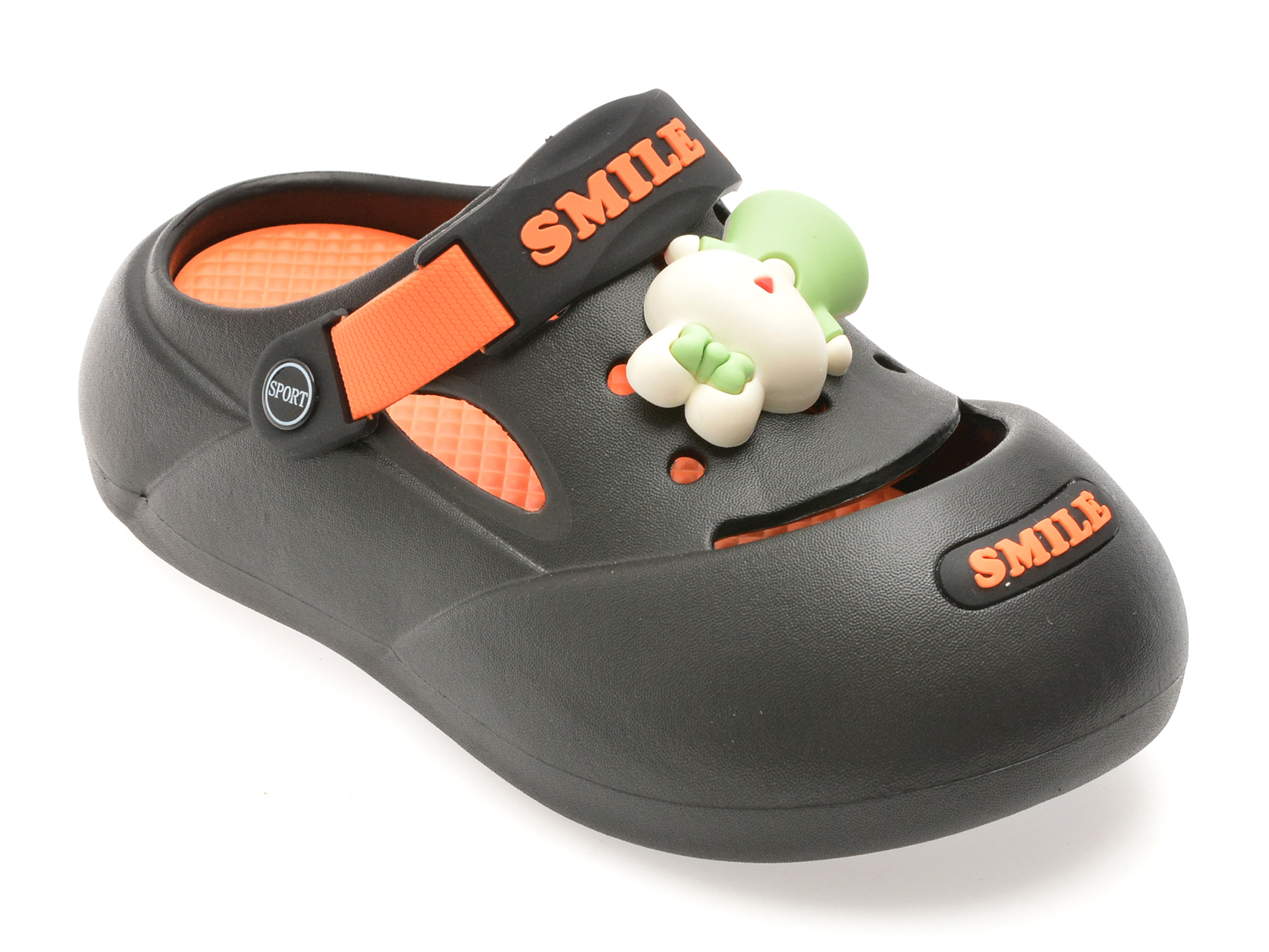 Papuci Selection Kids Negri | Usor de Purta