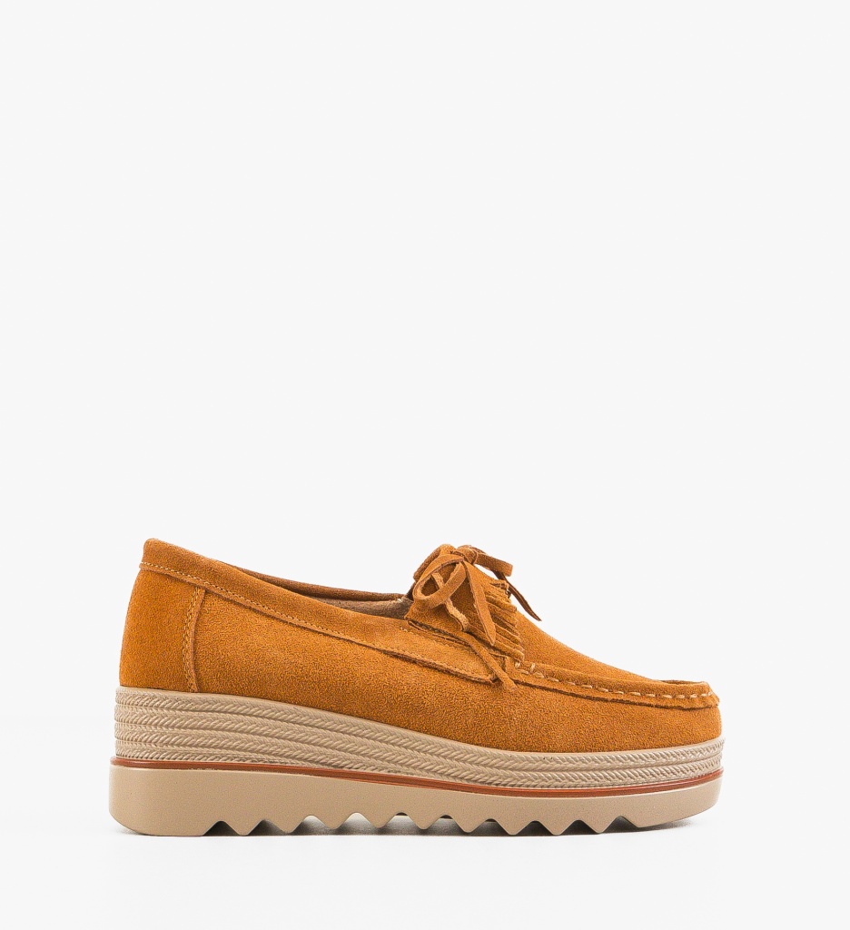 Pantofi Casual Hipok Camel - Confort și Stil - imagine 8