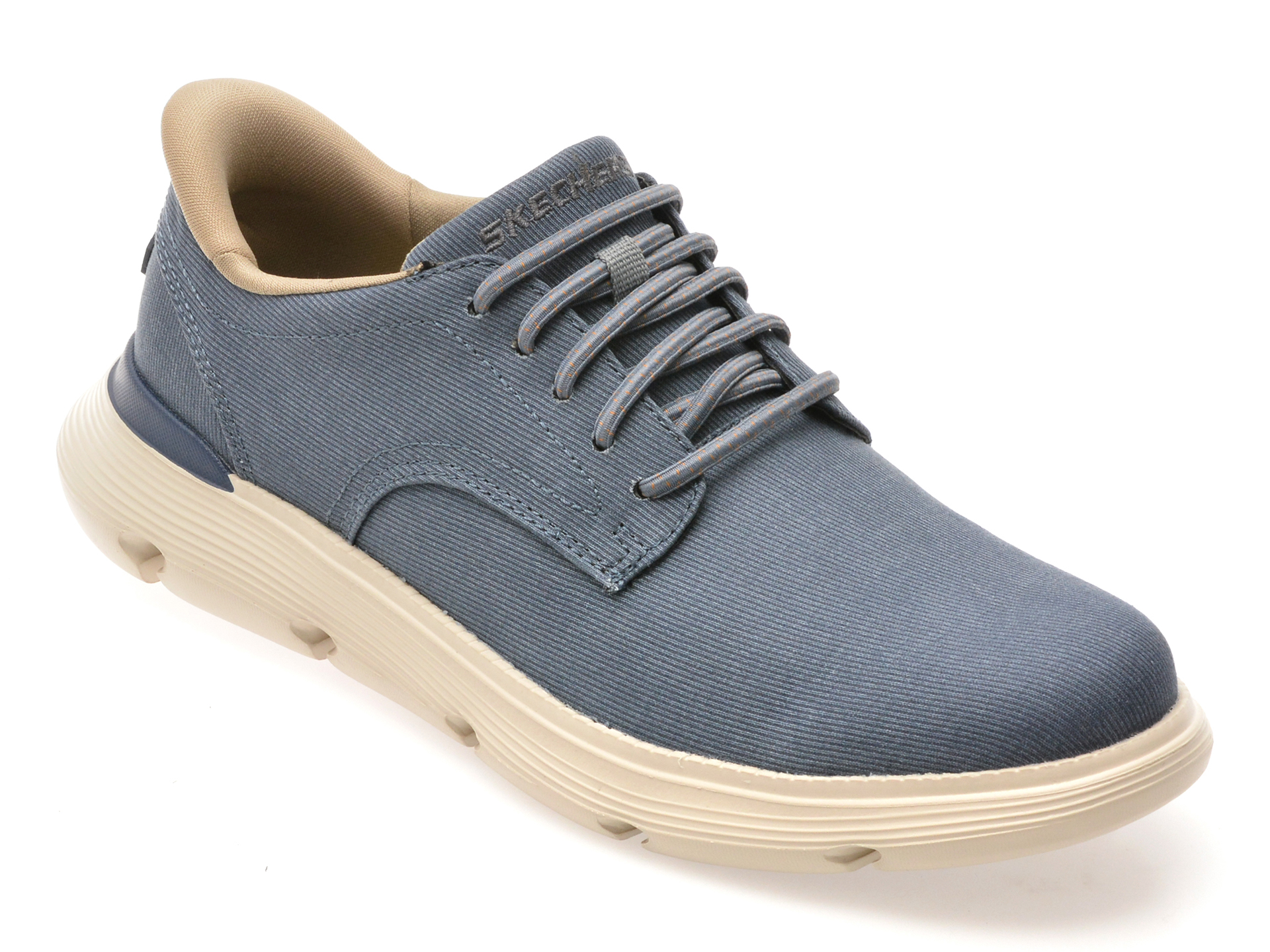 Pantofi Skechers Barbati Albastri Confort Slip-On