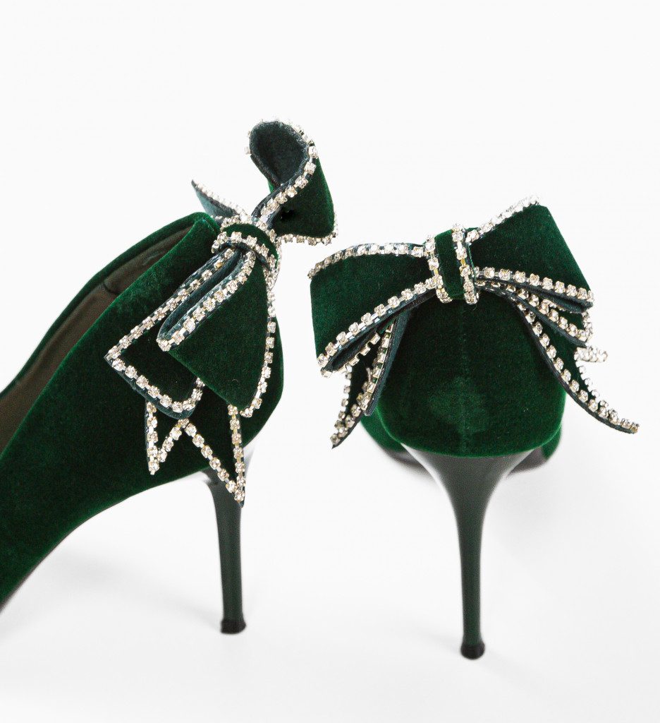 Pantofi Aleta Verzi cu Toc - Eleganță și Stil - imagine 7