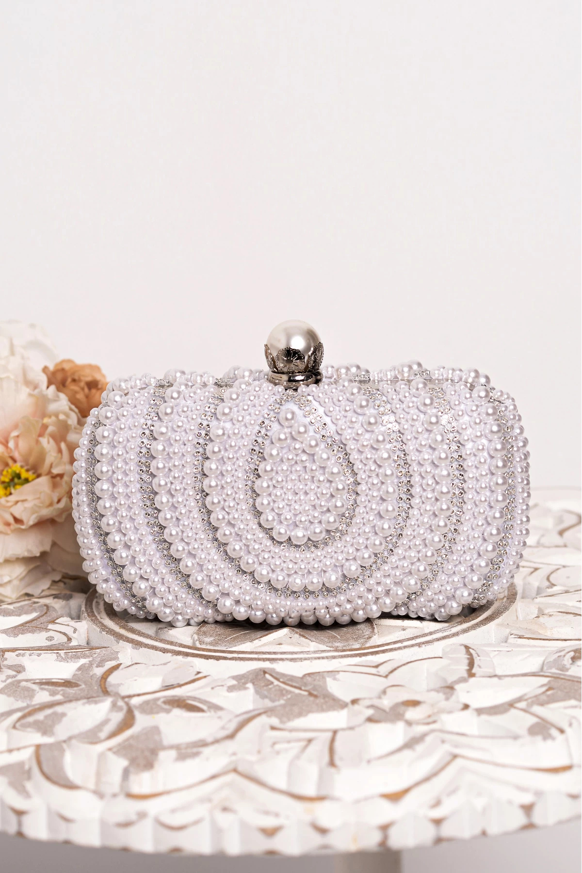 Geanta Cununie Parfois Elegantă cu Perle