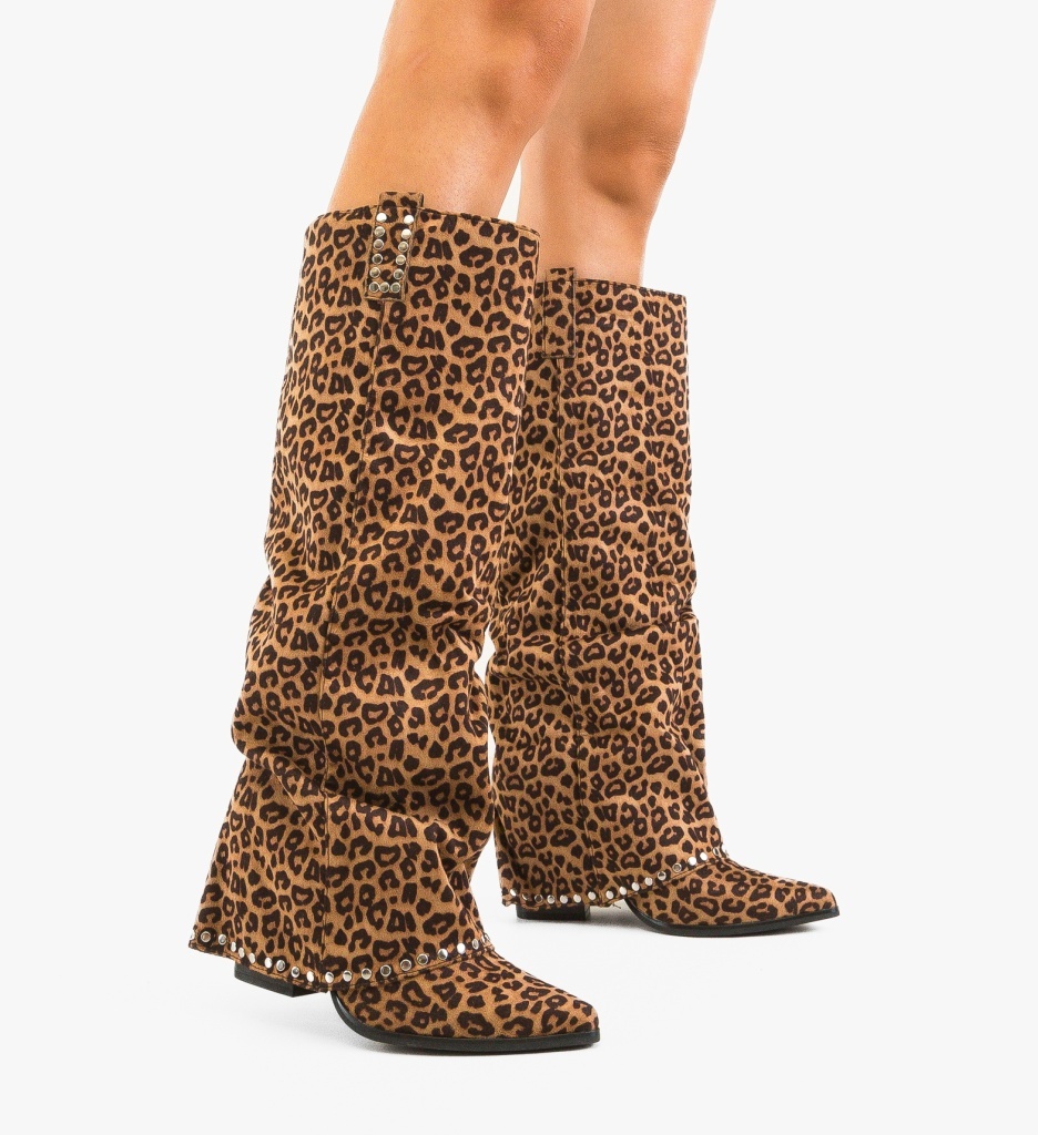 Cizme dama Kimmons Animal Print | Stil Modern