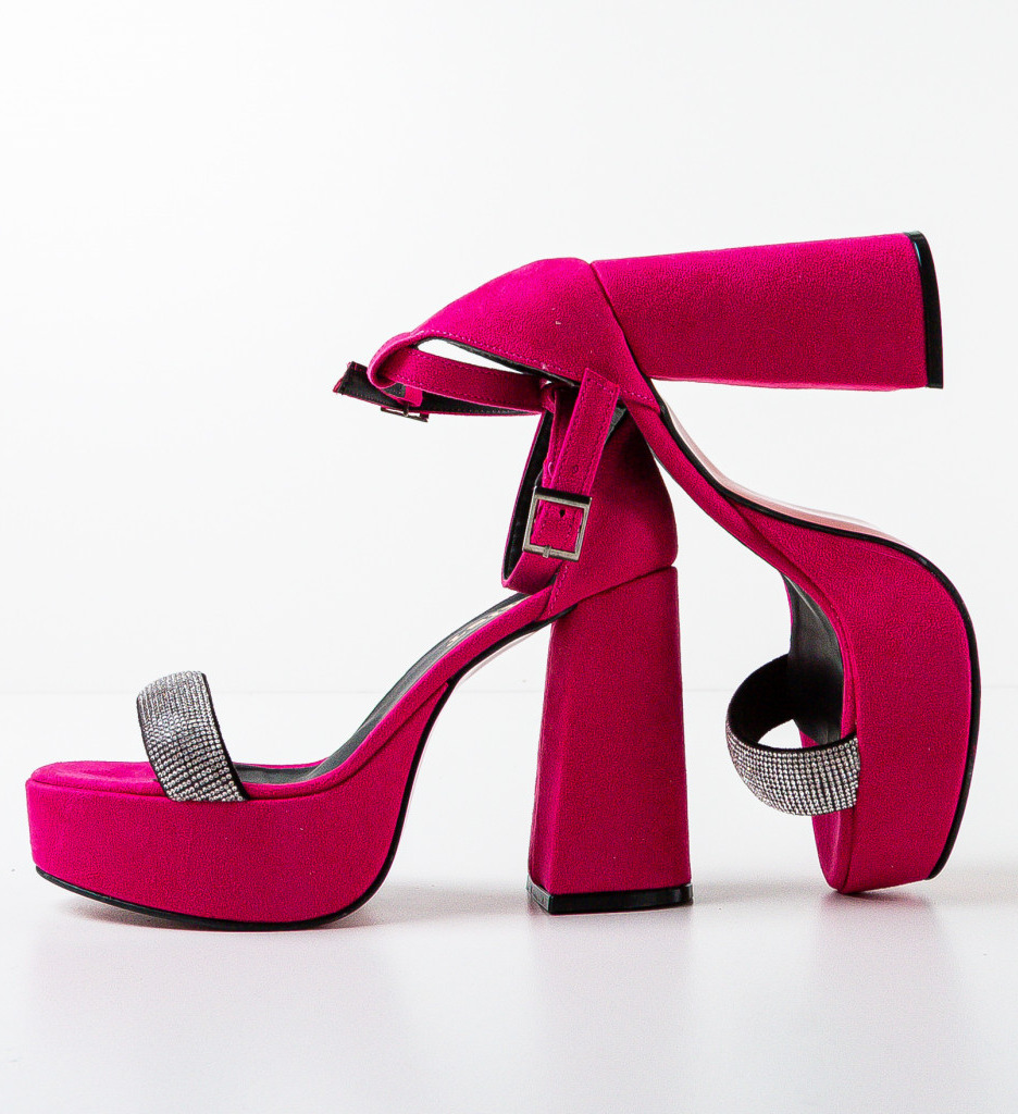 Sandale Dama Gabama Fuchsia | Toc și Eleganță