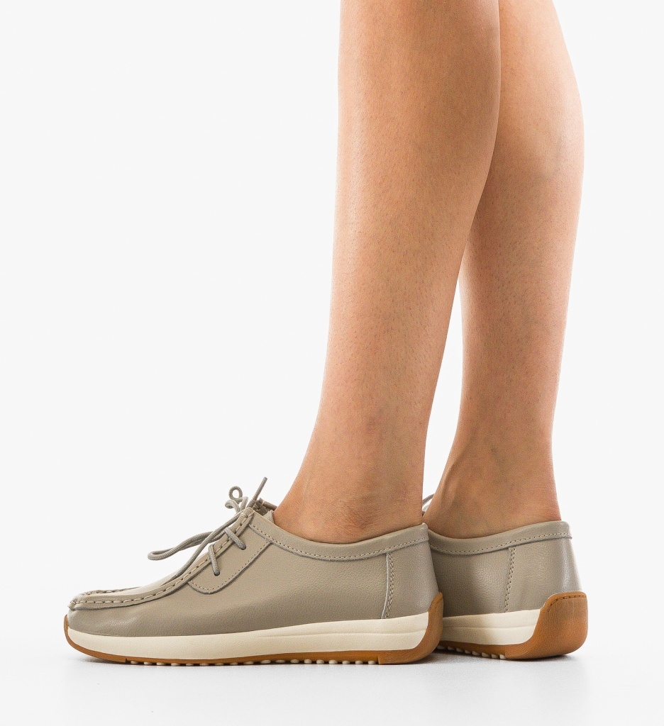 Pantofi Casual Zackary Gri - Confort și Stil