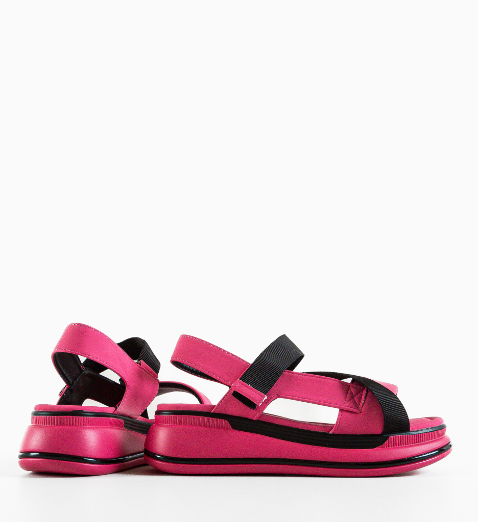 Platforme Corfu Fuchsia - Eleganță și Confort - imagine 5