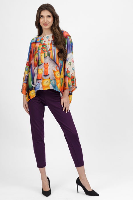 Pantaloni Pana Mov Pierino - Confort Casual