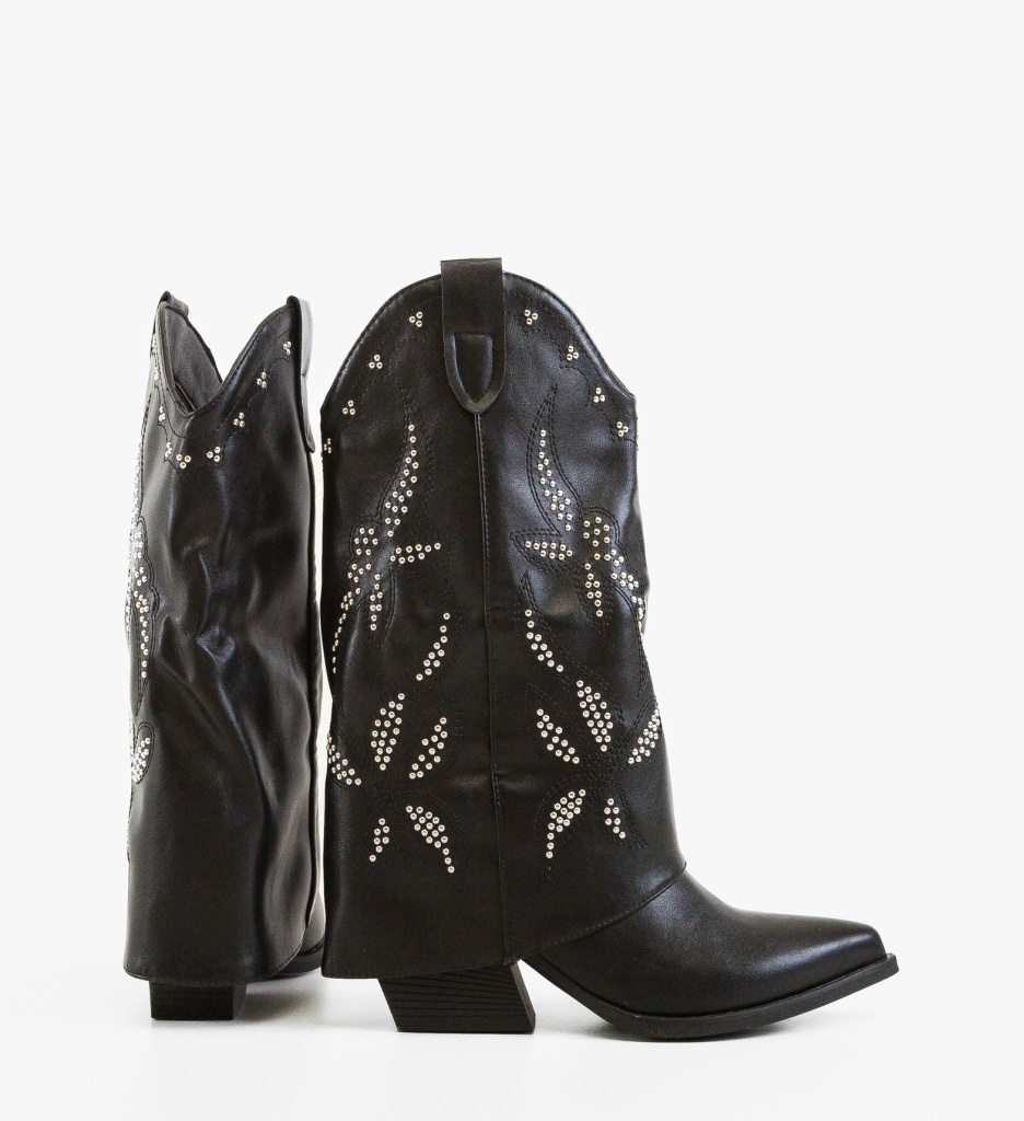 Cizme Dama Kahhert Negre - Stil si Confort - imagine 3