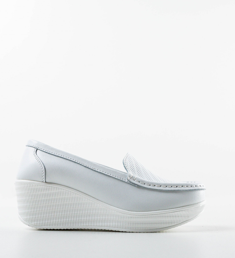 Pantofi Casual Ely Albi - Confort și Stil - imagine 4