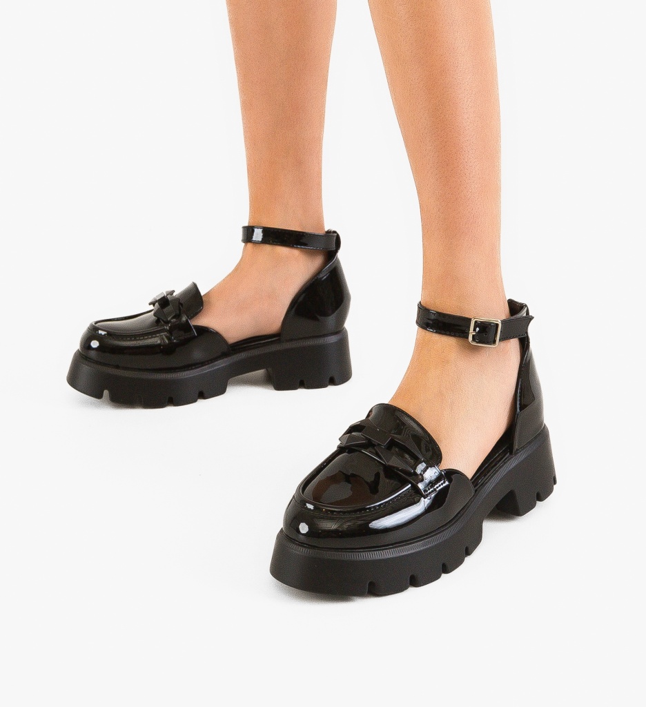 Pantofi Casual Karmel Negri - Confort și Stil - imagine 3