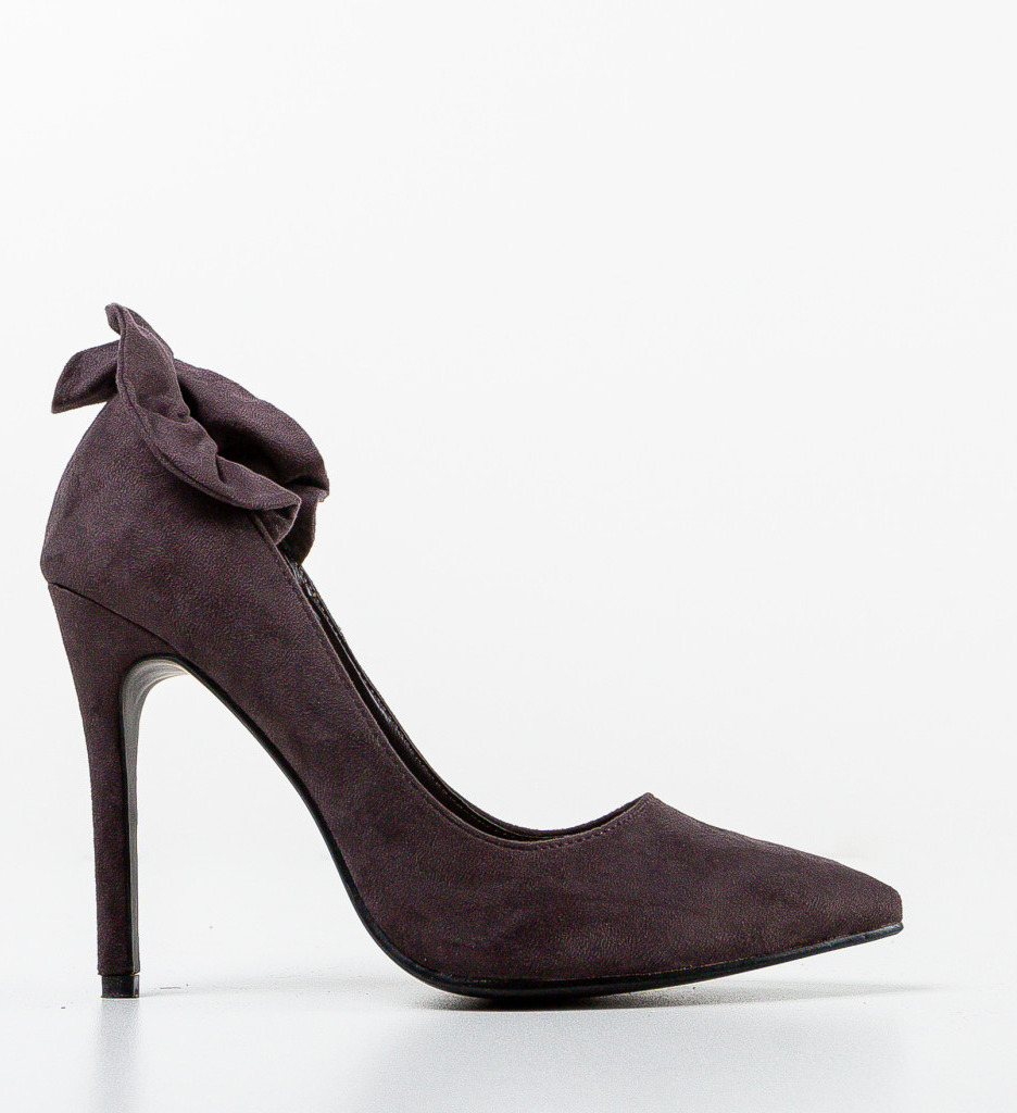 Pantofi Dama Duane Gri - Eleganta si Stil - imagine 5