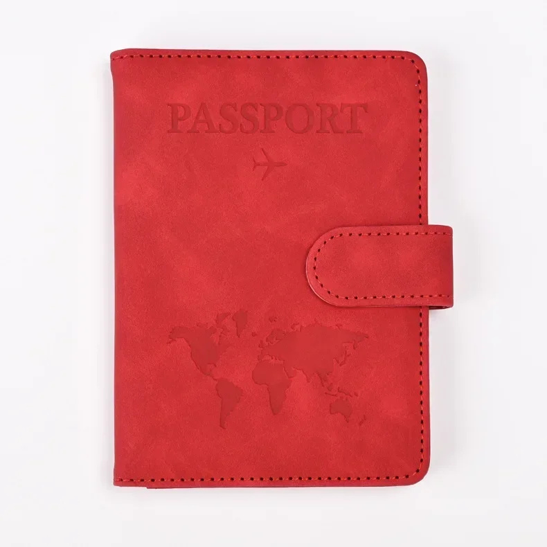 Husa Pasaport Delis Rosu | Protectie & Organizare