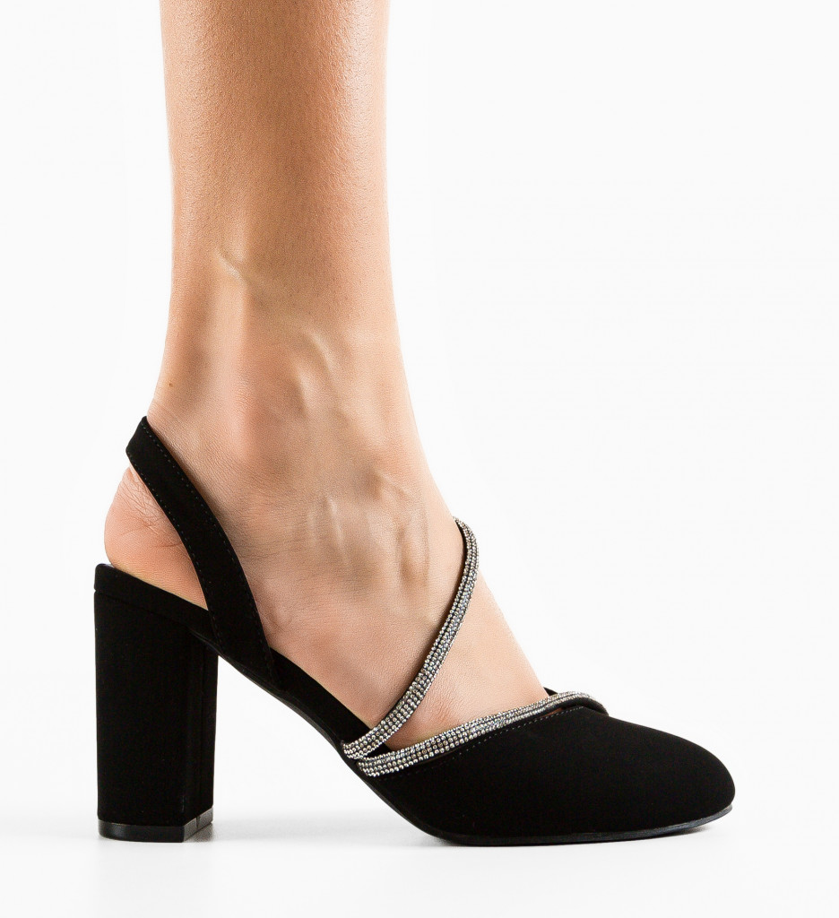 Pantofi Sylvi Negri - Eleganță și Stil - imagine 4
