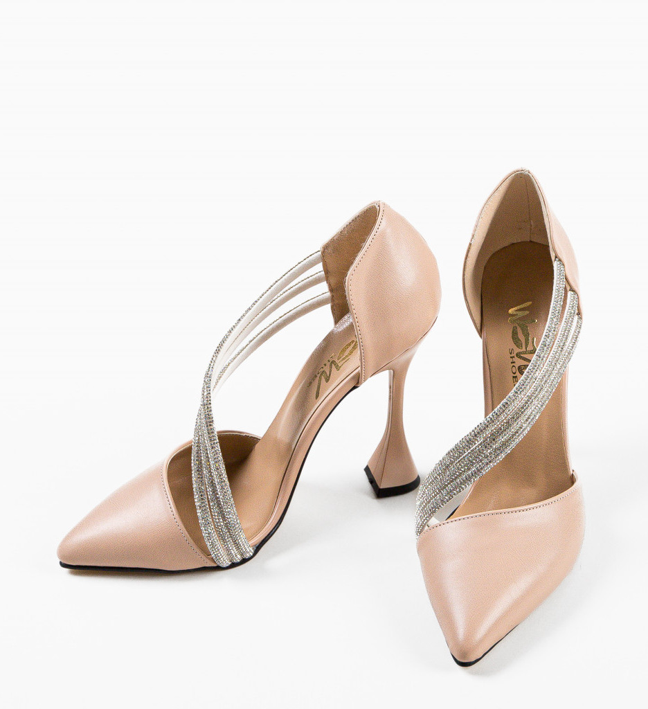 Pantofi Egeptam Nude - Eleganță și Stil - imagine 5