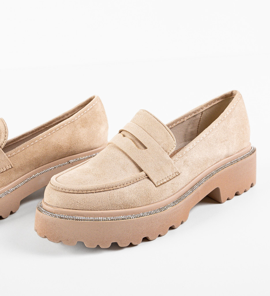 Pantofi Casual Sion Bej | Confort și Stil - imagine 7