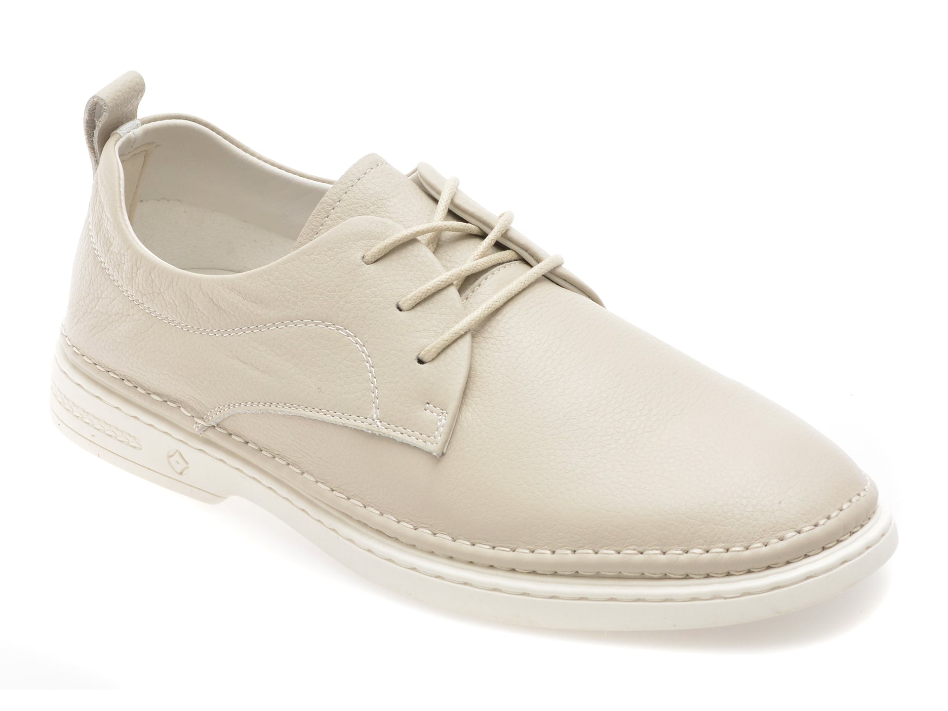 Pantofi OTTER albi din piele naturală | Eleganță Casual