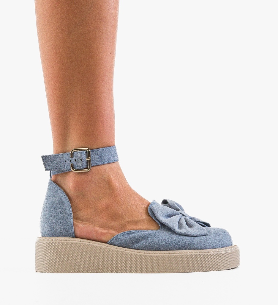 Pantofi Casual Dama Elona Albastri | Confort Stilat - imagine 6