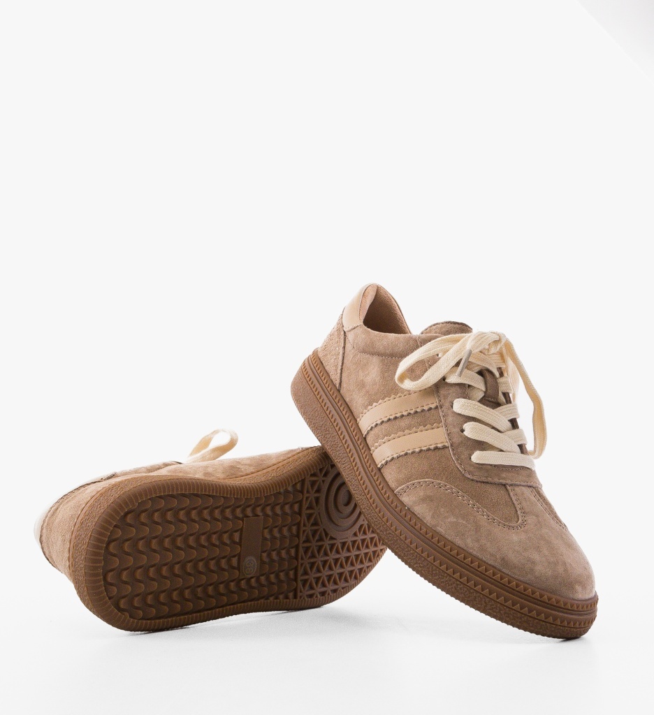Sneakers Dama Marok Khaki - Confort și Stil Sport - imagine 2