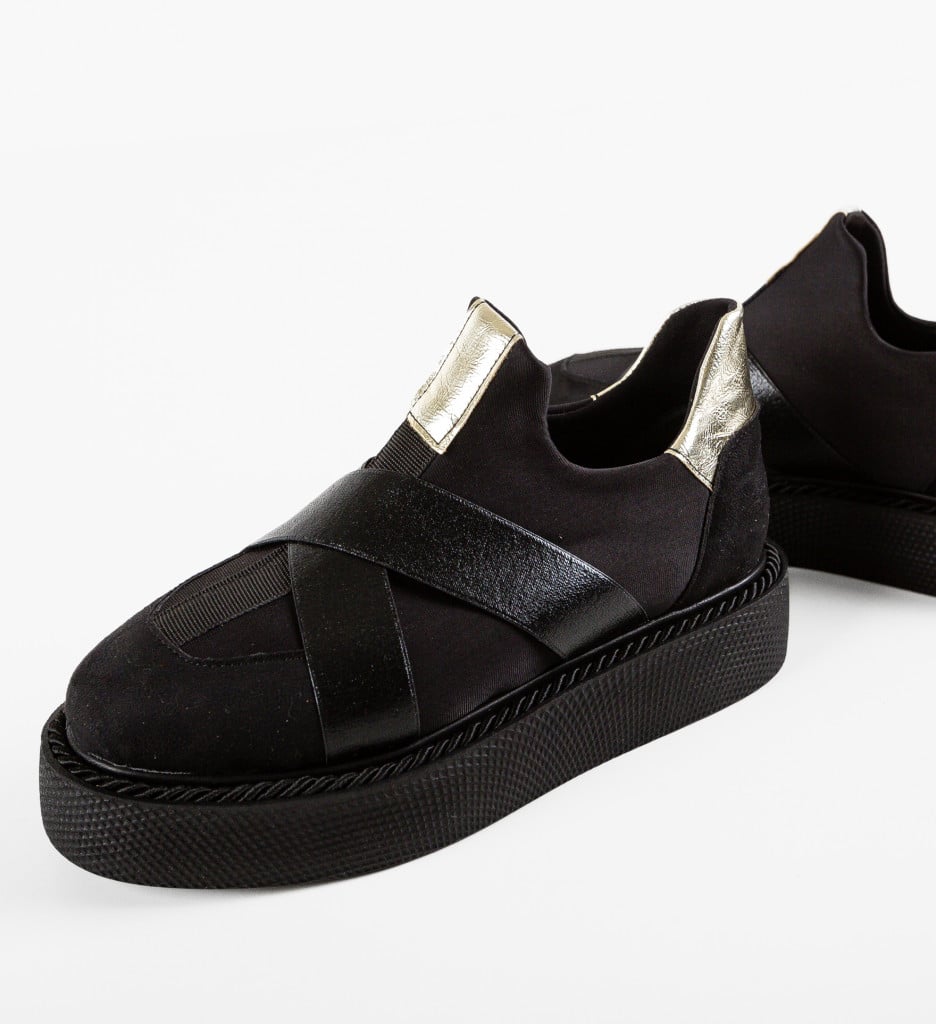 Pantofi Casual Buubu Negri - Confort și Stil - imagine 12