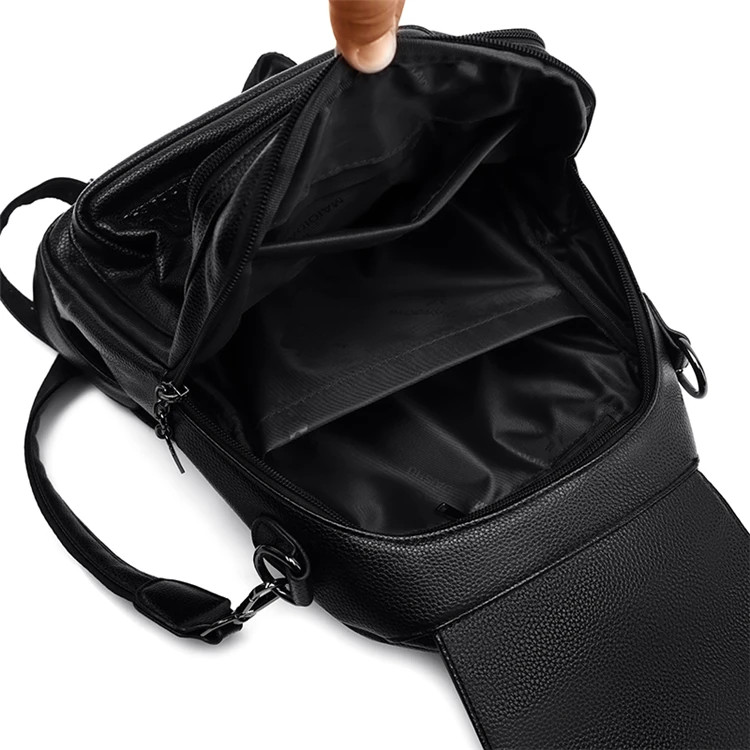 Rucsac Dama Delis Camellia GT2602 Mov Piele Eco - imagine 4