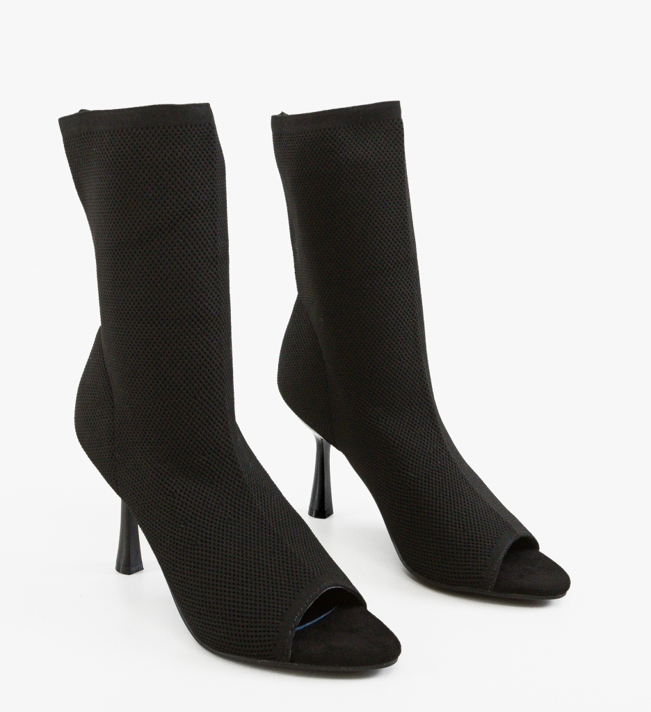 Botine Dama Kefer Negre | Eleganță și Confort - imagine 4