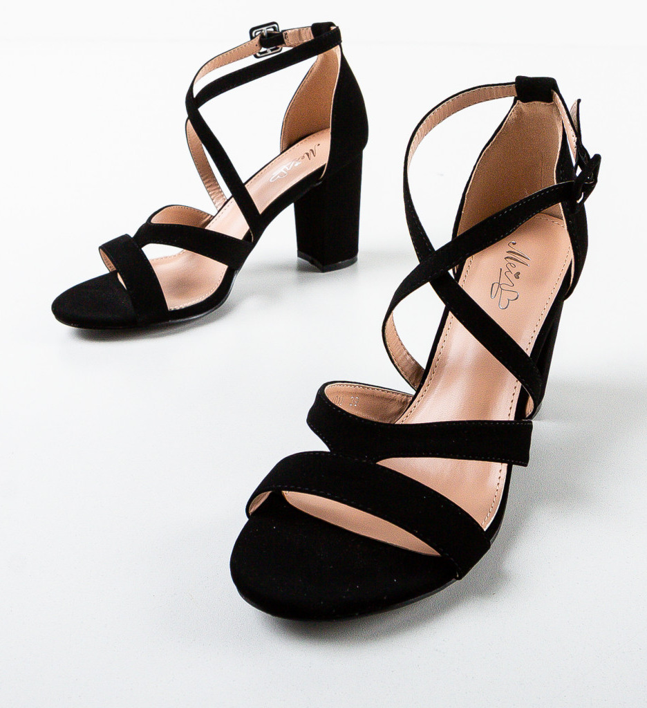 Sandale Amritpal Negre | Eleganță și Stil - imagine 6