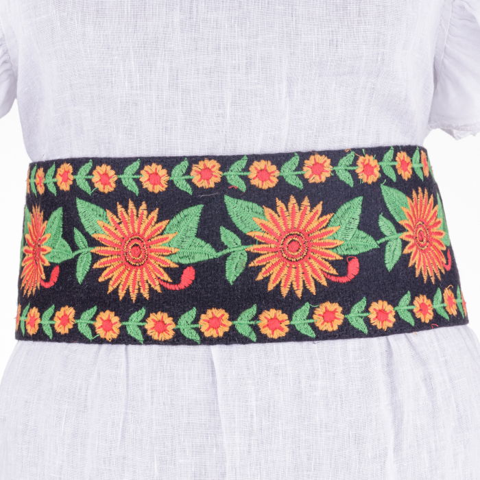 Brau Traditional cu Broderie Soare | Shopika