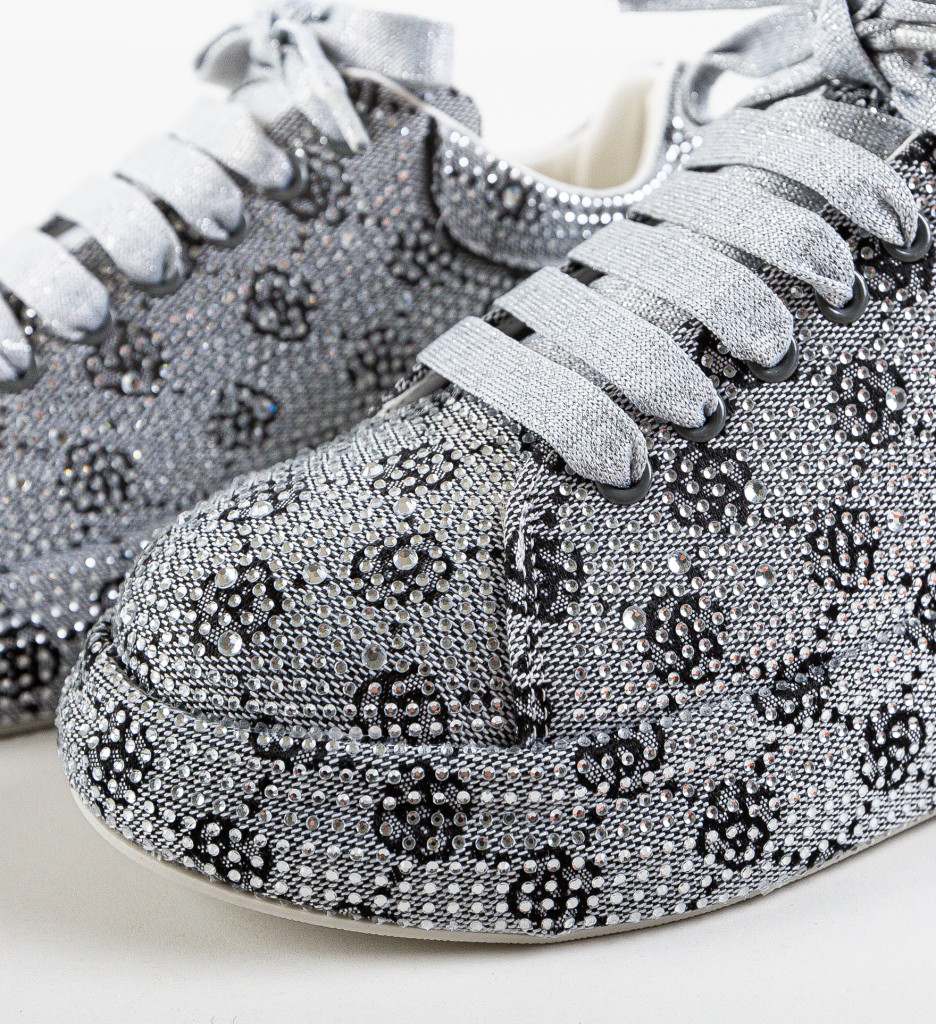 Sneakers Dama Behrooz Gri - Confort & Stil - imagine 8
