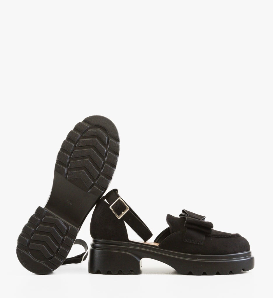 Pantofi Casual Dama Caradon Negri - imagine 5