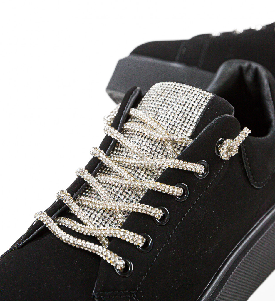 Sneakers Dama Laro Negri | Stil și Confort - imagine 8