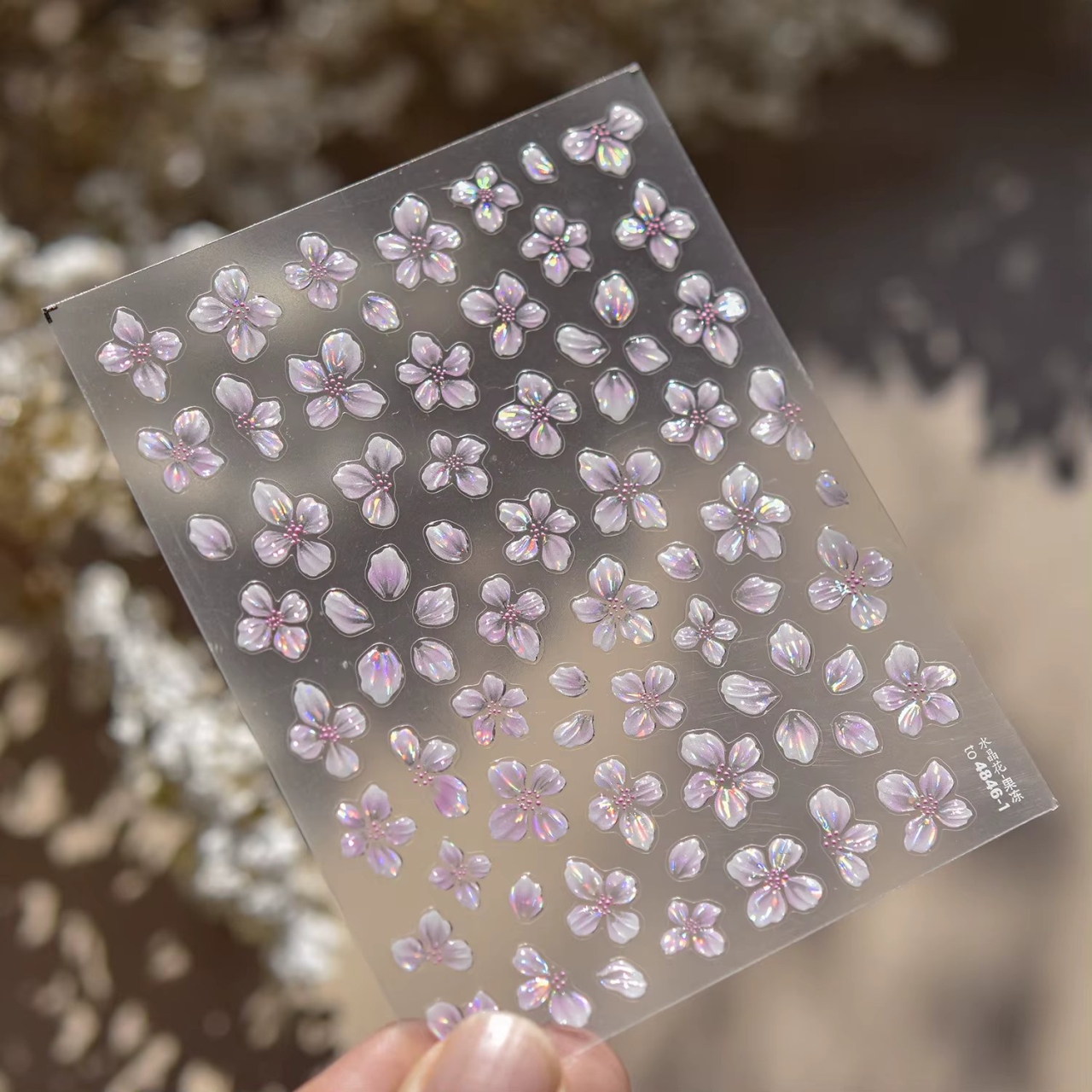 Abtibilduri Unghii 3D Marquise STICKER02 Roz - imagine 4