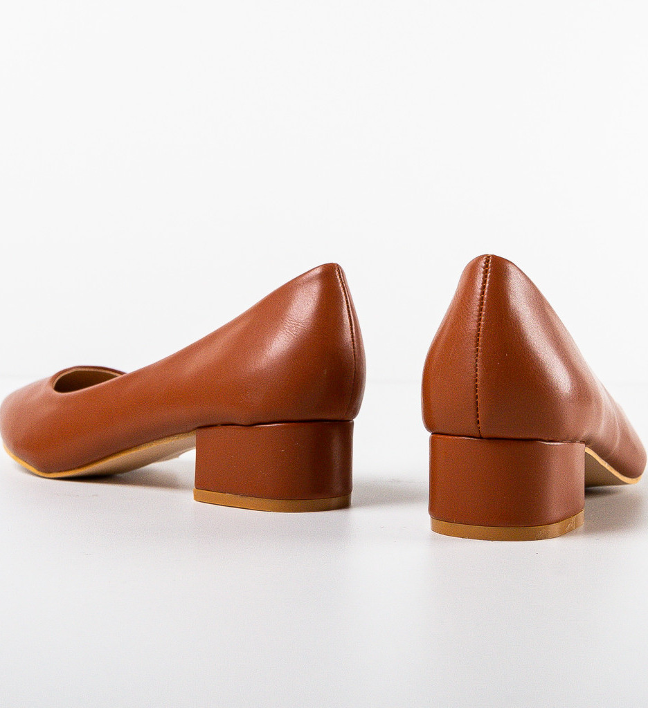 Pantofi Dama Rudd cu Toc Elegant - imagine 3