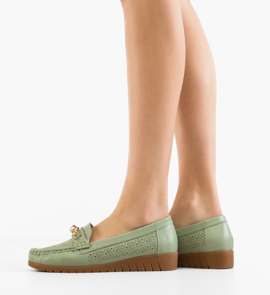 Espadrile Dama Chad Verzi | Confort Casual - imagine 2