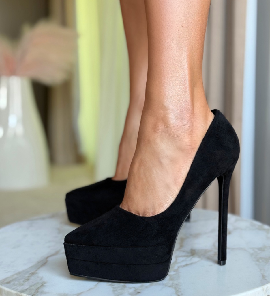 Pantofi Heath Negri 2 - Eleganță și Stil - imagine 4