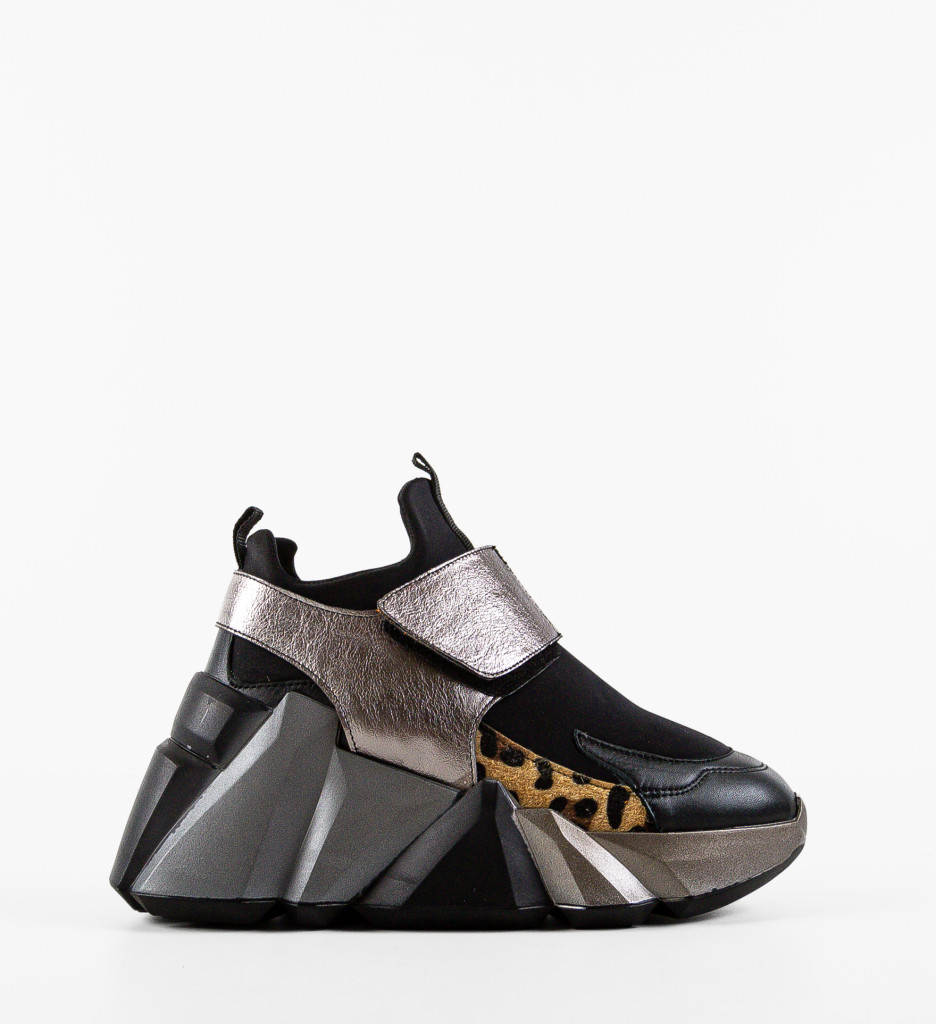 Sneakers Bonbo Negri 2 - Confort și Stil - imagine 4
